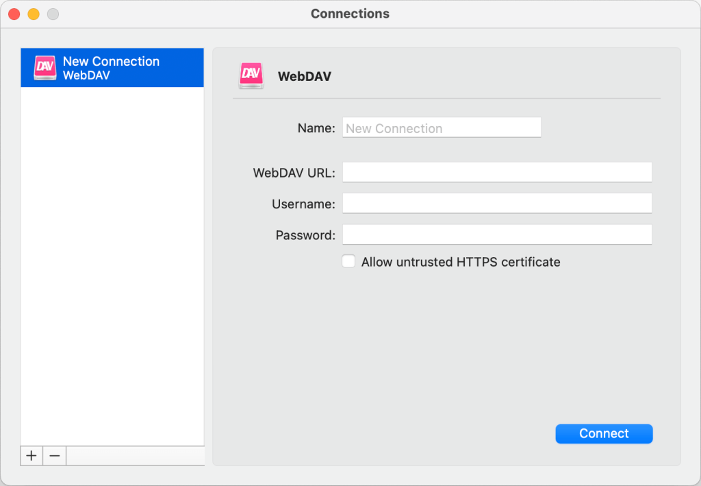 Commander One's Connections